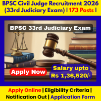 BPSC 33rd Judiciary Exam