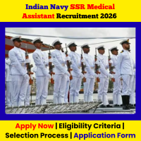 Indian Navy SSR Medical Assistant
